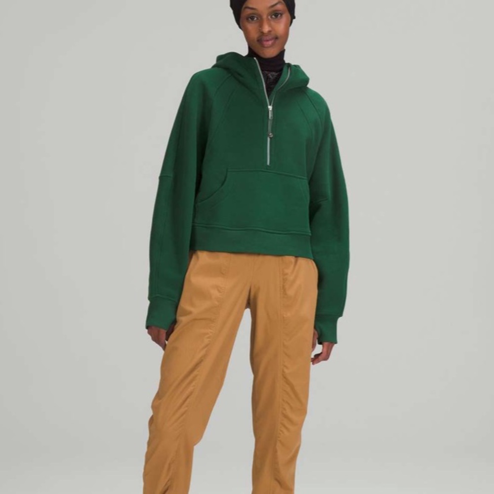 lululemon scuba half zip hoodie